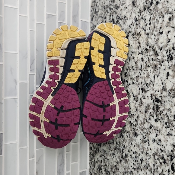 Navy Purple & Blue Brooks 8th Edition Ghost Running Shoes sz 8 Medium sneakers - Picture 6 of 6